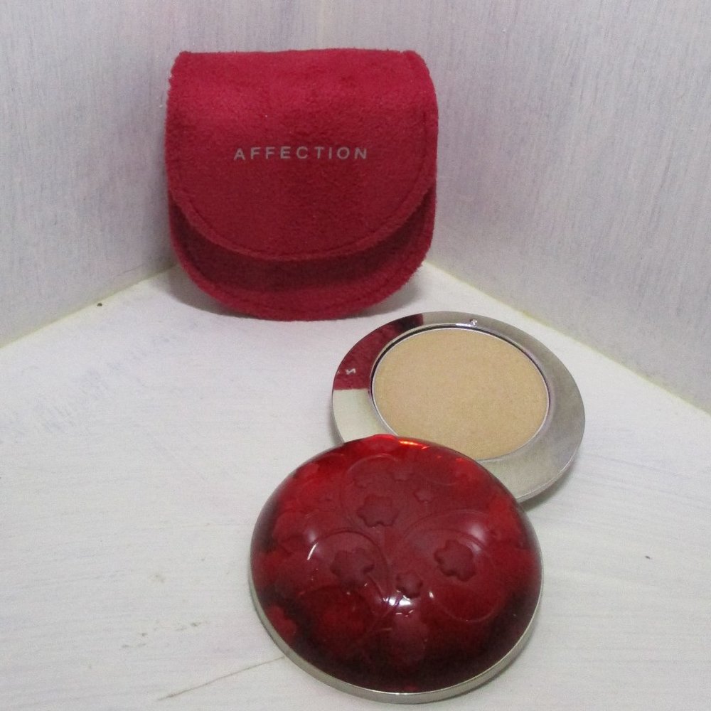 AFFECTION Fragrance Solid in Jeweled Compact & Suede Pouch